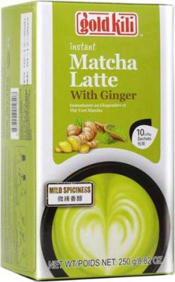 Матча Латте быстрорастворимый готовый напиток "Matcha Latte", 10 стиков по 25 г, 5110 – фото 13