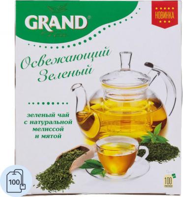 Чай Освежающий зеленый, 100пак/уп