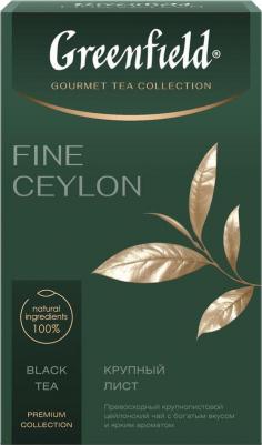 Чай черный Fine Ceylon листовой, 90 г