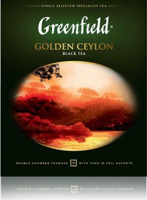 Чай Golden Ceylon черный 100 пакетиков – фото 7