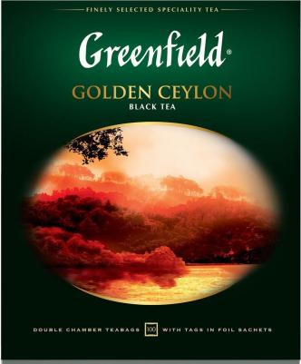 Чай Golden Ceylon черный 100 пакетиков – фото 9
