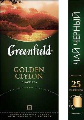 Чай Golden Ceylon черный 25 пакетиков – фото 1