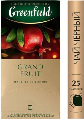 Чай Grand Fruit черный с гранатом 25 пакетиков – фото 3