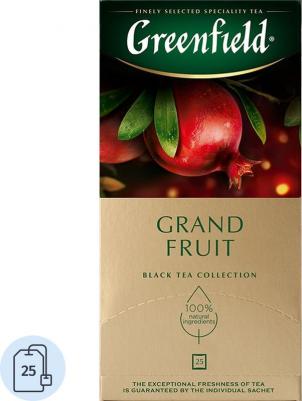 Чай Grand Fruit черный с гранатом 25 пакетиков
