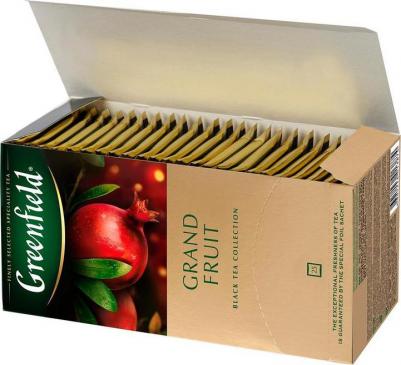 Чай Grand Fruit черный с гранатом 25 пакетиков – фото 19