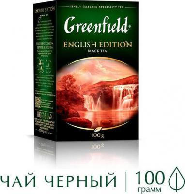 English Edition черный листовой чай, 100 г – фото 5