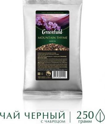 Mountain Thyme черный листовой чай с чабрецом, 250 г – фото 1