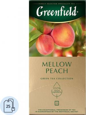 Зеленый чай в пакетиках Peach Mellow, 25 шт – фото 16