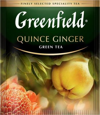 Зеленый чай в пакетиках Quince Ginger, 25 шт – фото 10