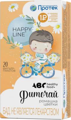 АВС хэлси фуд хэппи лайн фиточай ромашка ф п 1,5г №20