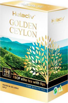 Golden Ceylon Fbop Elit Tea With Tips чай черный листовой, 100 г – фото 5