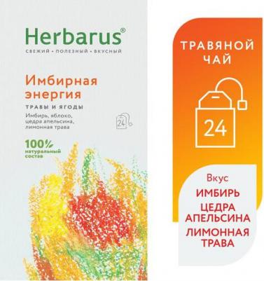 Чай из трав пакетированный имбирная энергия 24 пакетиков – фото 5