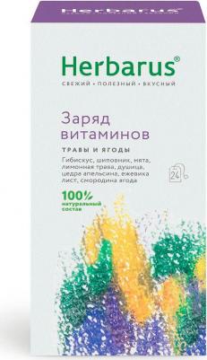 Чай Заряд витаминов травяной 24 пакетика – фото 17