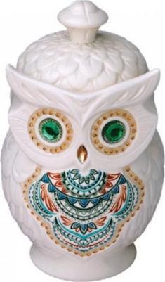 Чай листовой черный "Подарок Цейлона", в Чай листовойнице "Сова микс", 100 г – фото 1