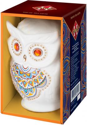 Чай листовой черный "Подарок Цейлона", в Чай листовойнице "Сова микс", 100 г – фото 8