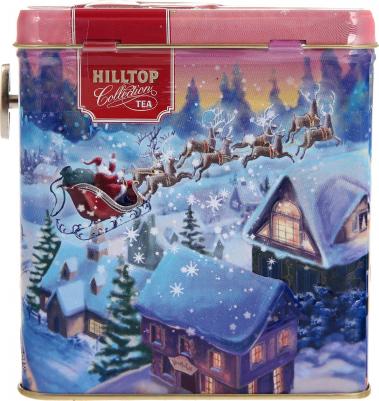 Чай листовой "Шкатулка Музыкальный зимний подарок Королевское золото Снеговики", черный, 100 г – фото 8