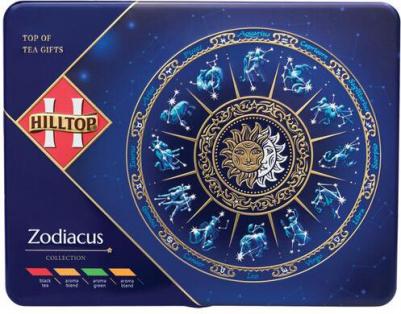 "Зодиак" набор зеленого и черного листового чая в шкатулке, 200 г – фото 1