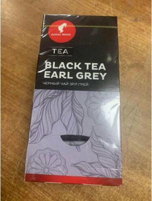 Чай стандарт EARL GREY черный Эрл Грэй (25пак*1,5гр) 37,5гр