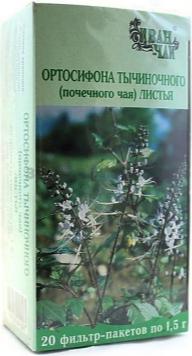 Почечный чай листья(ортосифон) (ф/п 1,5г №20)