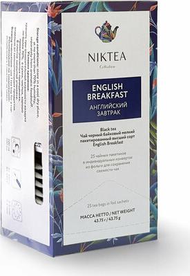 Чай черный English Breakfast / Английский Завтрак в пакетиках, 25п х 1,75г – фото 1