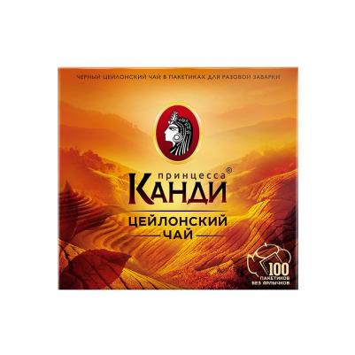 Чай черный в пакетиках, 100х2 г – фото 13
