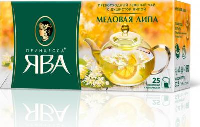 Чай Медовая липа зеленый с душистой липой 25 пакетиков по 1.5 г – фото 5