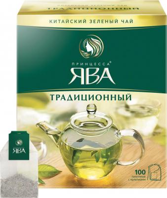 Чай, зеленый, 100 пакетиков с ярлычками по 2 г, 0880-18 – фото 6