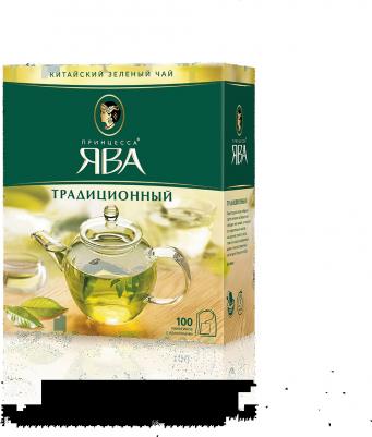 Чай, зеленый, 100 пакетиков с ярлычками по 2 г, 0880-18 – фото 8