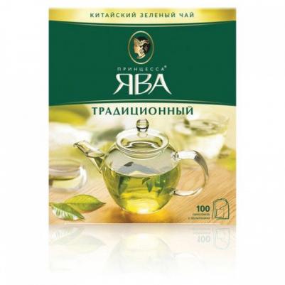 Чай, зеленый, 100 пакетиков с ярлычками по 2 г, 0880-18 – фото 18