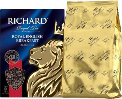 Чай черный "Royal English Breakfast", листовой, 180 г – фото 8