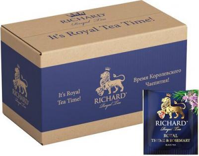 Чай черный "Royal Thyme & Rosemary", с добавками, 200 сашетов – фото 2