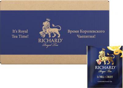 Чай "Lord Grey", черный с бергамотом, 200 пакетиков в конвертах по 2 г, 100184