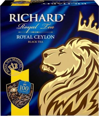 Чай Royal Ceylon черный 100 пакетиков – фото 5