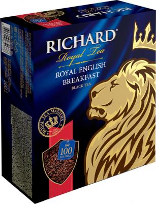 Чай Royal English Breakfast черный 100 пакетиков – фото 5