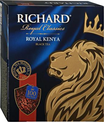 Чай Royal Kenya черный 100 пакетиков – фото 8