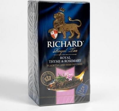 Чай Royal Thyme & Rosemary черный 25 пакетиков – фото 13
