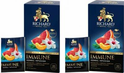Чайный напиток Royal Wellness Collection Immune в пакетиках 1,5 г х 20 шт – фото 3