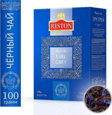 Чай черный "Earl Grey" листовой, 100 г