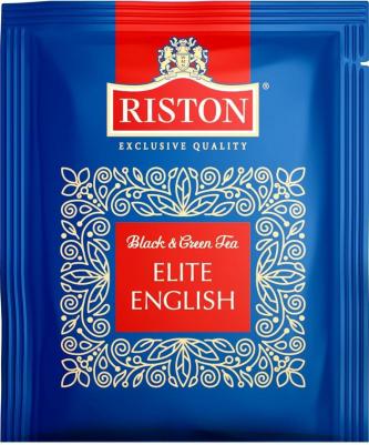 Чай English elite tea, смесь зеленого и черного чая, 100 пак – фото 2
