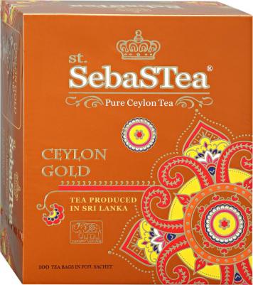 Чай Ceylon gold черный 100х2г