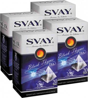 Чай Black Thyme черный с чабрецом 20 пакетиков – фото 6