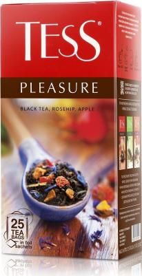 Чай Pleasure черный с шиповником и яблоком 25 пакетиков – фото 7