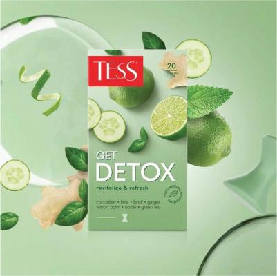 Чай зеленый Get Detox 20 пак – фото 9