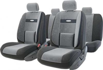 Комплект чехлов на сиденья Comfort COM-1105 BK/RD (M) – фото 7