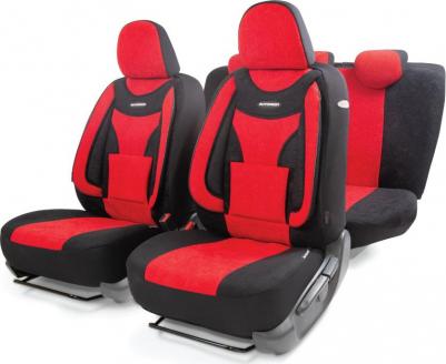 Комплект чехлов на сиденья Extra Comfort ECO-1105 BK/RD (M) – фото 2