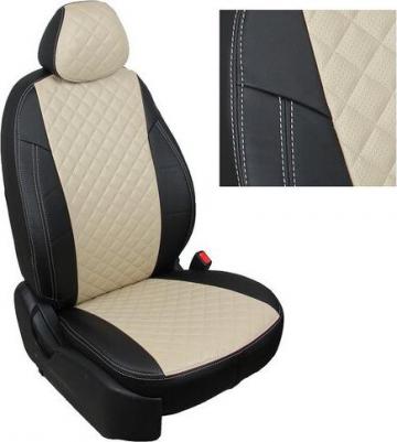 Чехлы на Рено Сандеро 1 2009-2013, Дастер 2010-2014, Ниссан Террано 1 2012-2016. Для комплектации где задняя спинка 40/60, без подушек безопасности 1000000247398 – фото 1