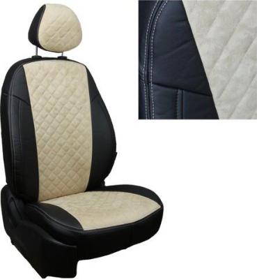 Чехлы на Рено Сандеро 1 2009-2013, Дастер 2010-2014, Ниссан Террано 1 2012-2016. Для комплектации где задняя спинка 40/60, без подушек безопасности 1000000307375 – фото 1