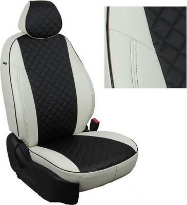 Комплект чехлов Ромб Haval M6 II с 21г. Белый + Черный – фото 5