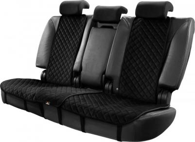 Чехол на сиденья Черный, На заднее сиденье