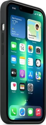 Чехлы Чехол MagSafe для iPhone 13 Pro, силикон, "тёмная ночь" – фото 3